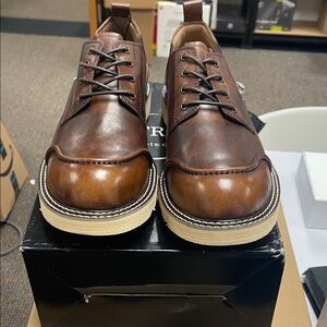 Brown Leather Men's Shoes